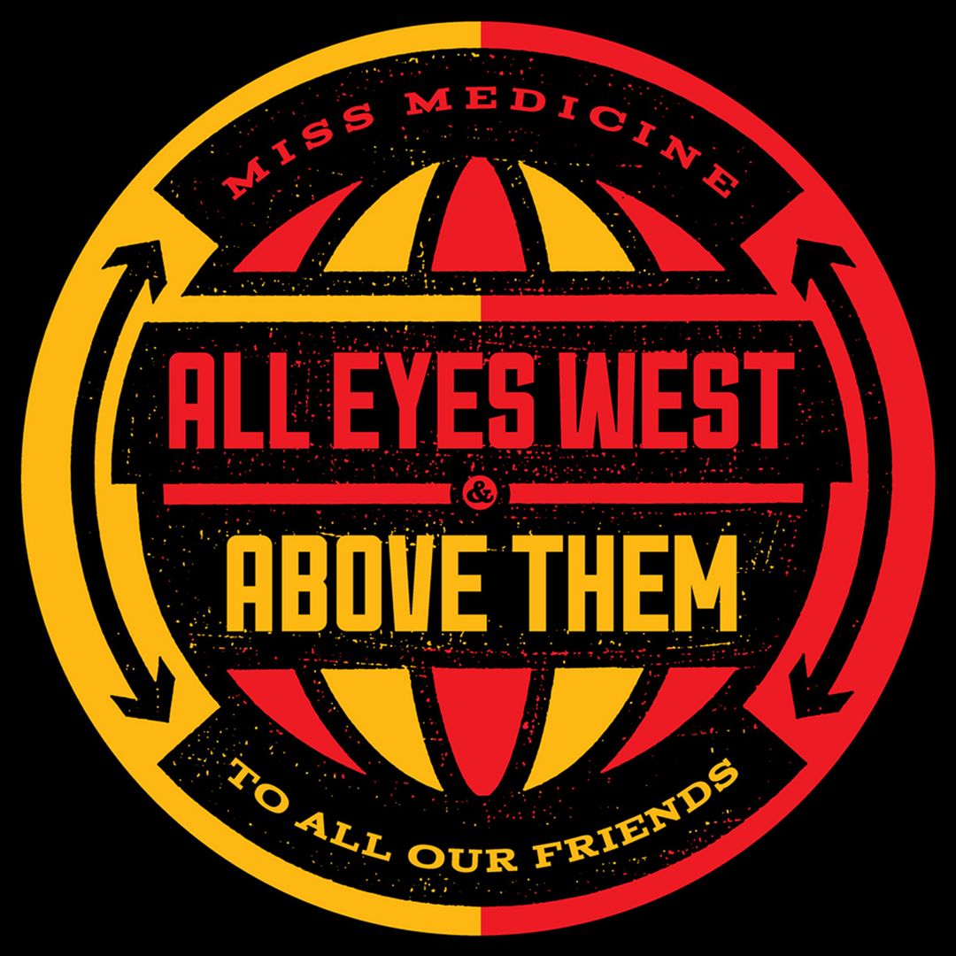 All Eyes West/Above Them cover art