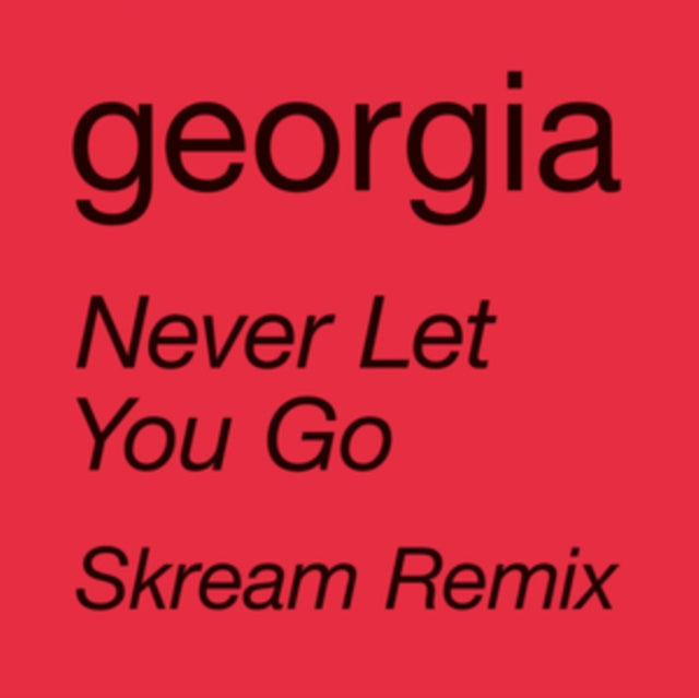 NEVER LET YOU GO cover art