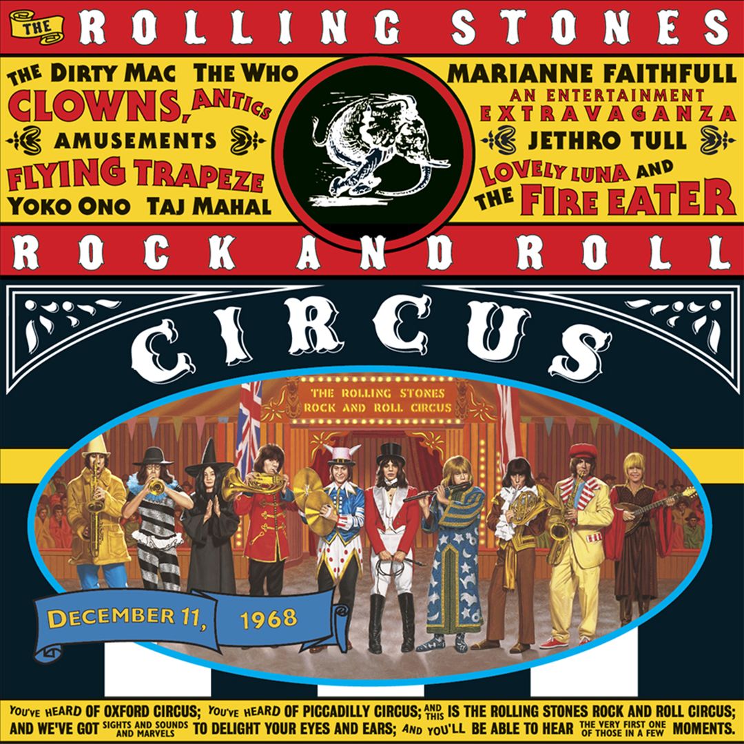 Rolling Stones Rock And Roll Circus [3 LP] cover art
