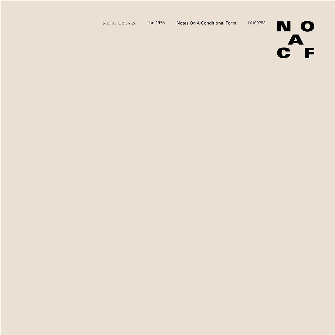 Notes on a Conditional Form [Clear Vinyl] cover art
