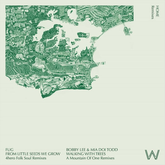 Home Remixes 4hero/A Mountain of 1 cover art