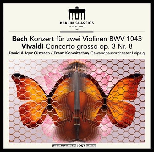 Bach: Konzert für zwei Violinen BWV 1043; Vivaldi Concerto grosso op. 3 Nr. 8 cover art