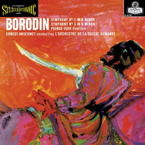 Borodin: Symphony No. 2 & No. 3 cover art