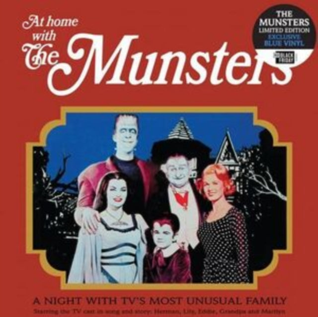 AT HOME WITH THE MUNSTERS cover art