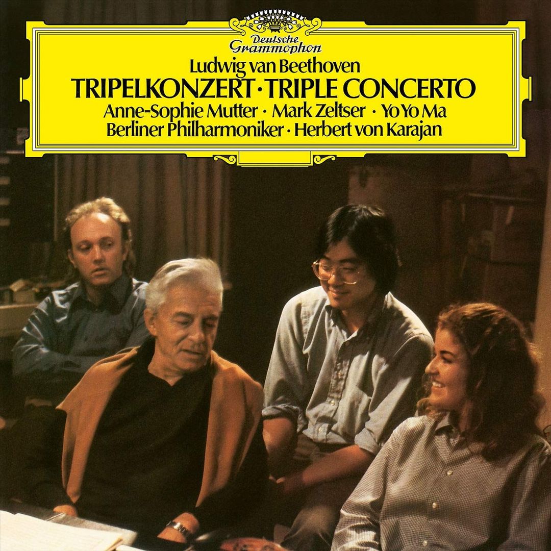 Beethoven: Triple Concerto; Overtures cover art