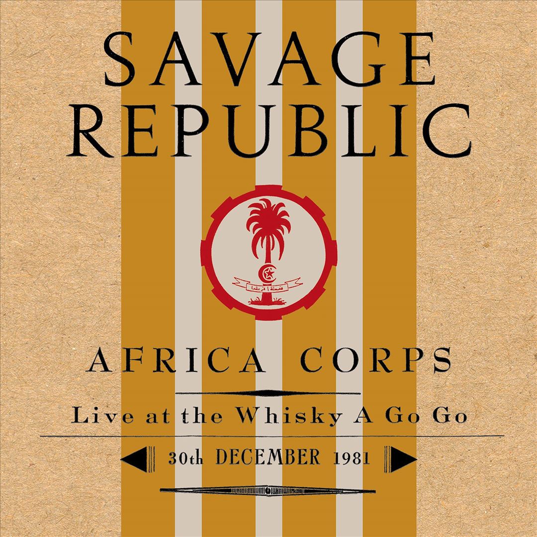 Africa Corps: Live at the Whisky A Go Go, 30th December, 1981 cover art