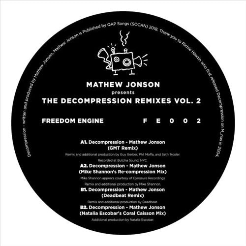 Mathew Jonson Presents the Decompression Remixes, Vol.2 cover art
