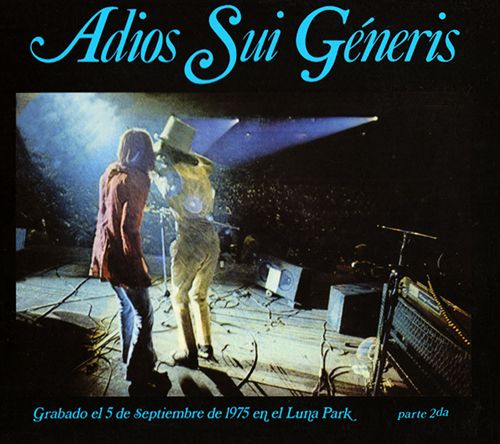 Adios Sui Géneris, Vol. 2 cover art