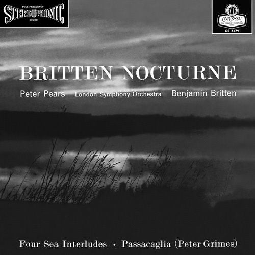 Britten: Nocturne; Four Seal Interludes; Passacaglia cover art
