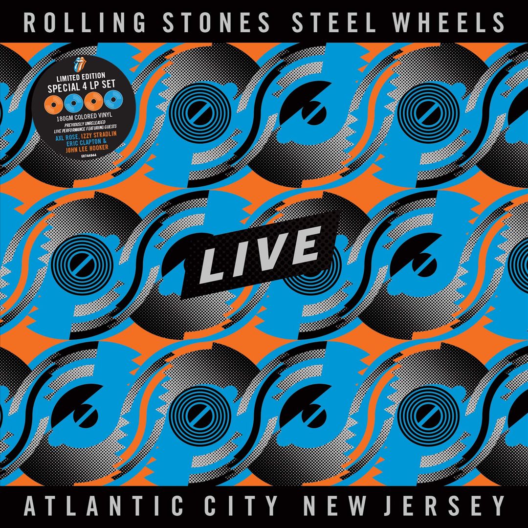 Steel Wheels Live: Atlantic City, New Jersey cover art