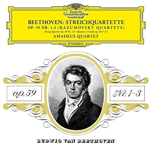 Beethoven: Streichquartette op. 59 nr 1-3 (Razumovsky Quartets) cover art