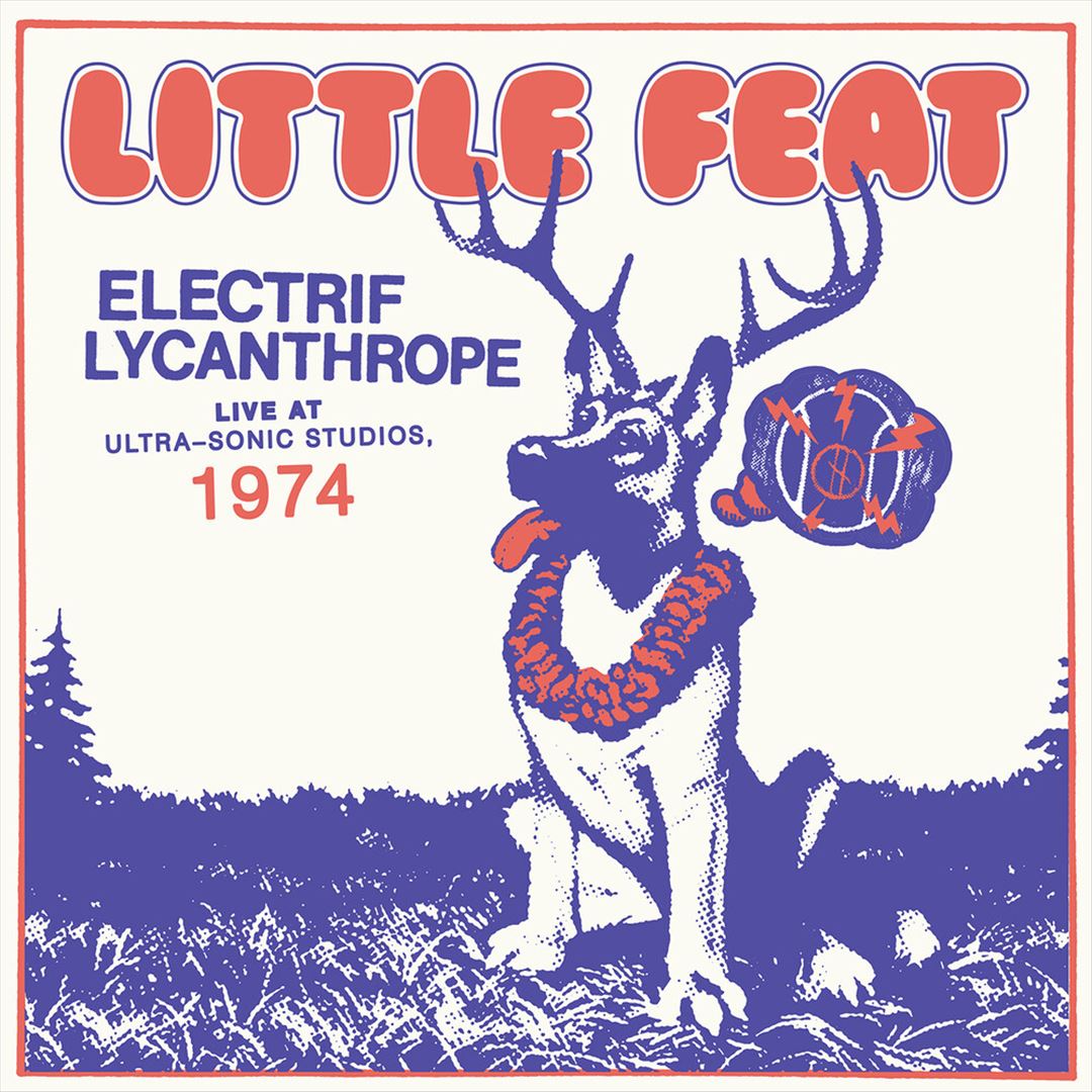 Electrif Lycanthrope: Live at Ultra-Sonic Studios, 1974 cover art