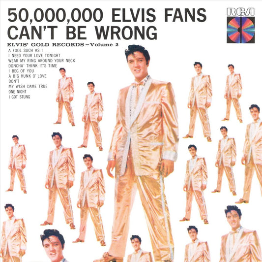 50,000,000 Elvis Fans Can't Be Wrong: Elvis' Golden Records, Vol. 2 cover art