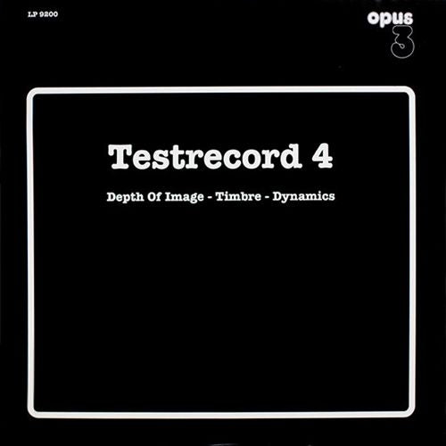Testrecord 4: Depth of Image cover art