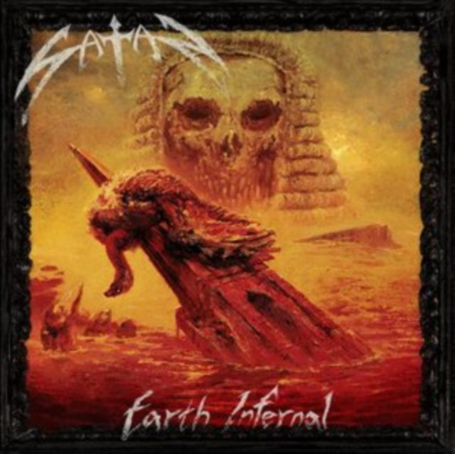 EARTH INFERNAL (LIGHT YELLOW MARBLED VINYL) cover art