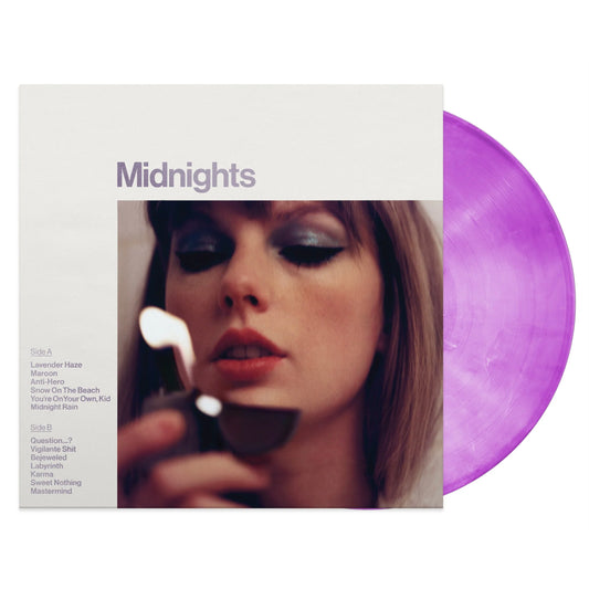  Midnights [Explicit Content] (Indie Exclusive, Limited Edition, Colored Vinyl, Purple Marble) cover art