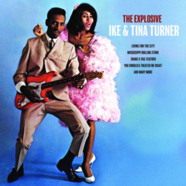 THE EXPLOSIVE IKE & TINA TURNER cover art