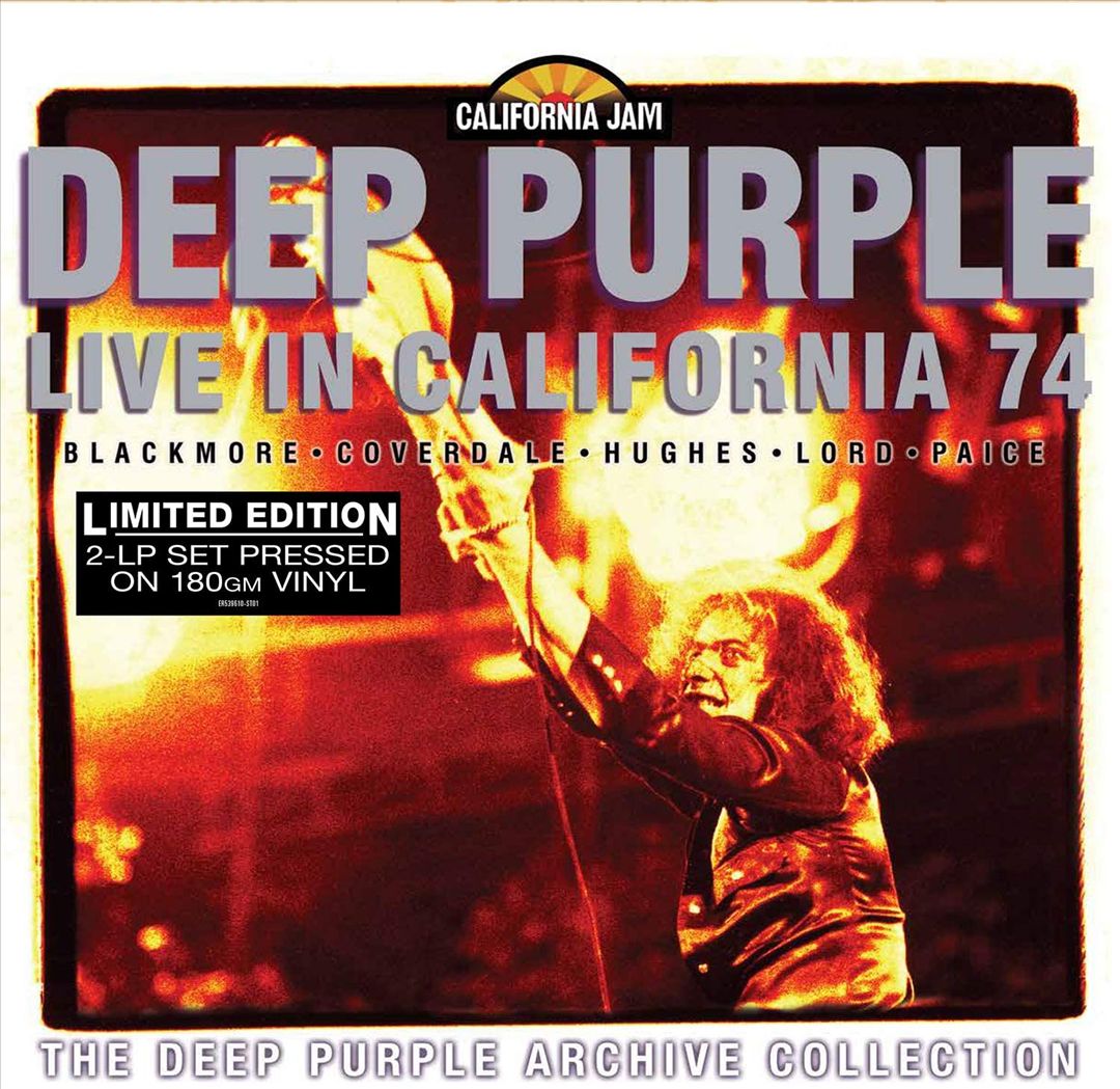 Live in California '74  [Live at Ontario Speedway, California,1974/2 Vinyl Set] cover art