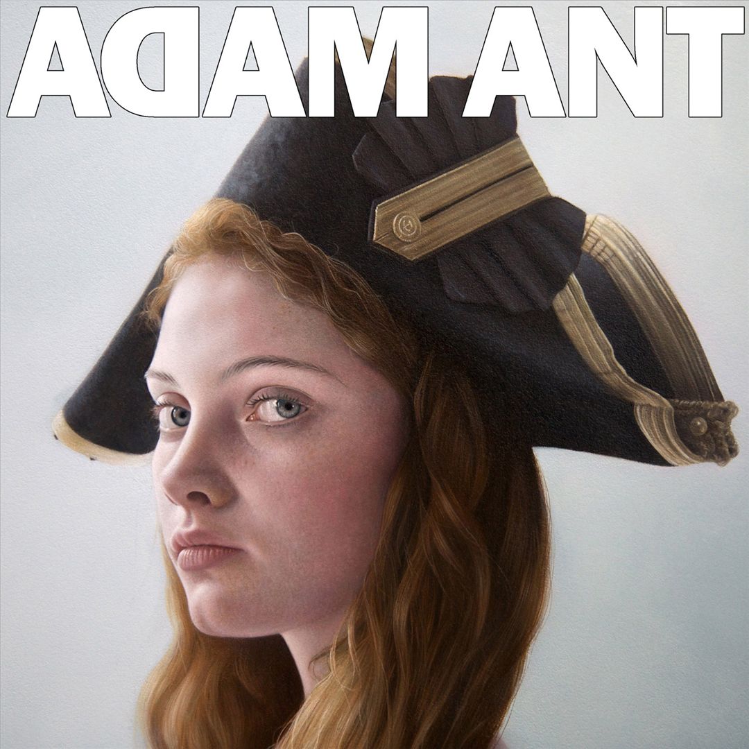 Adam Ant Is the BlueBlack Hussar in Marrying the Gunner's Daughter cover art