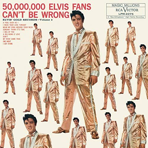 50,000,000 Elvis Fans Can't Be Wrong: Elvis' Golden Records, Vol. 2 cover art