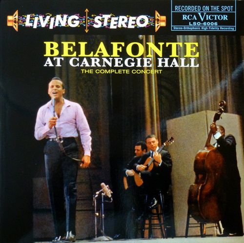 Belafonte at Carnegie Hall cover art