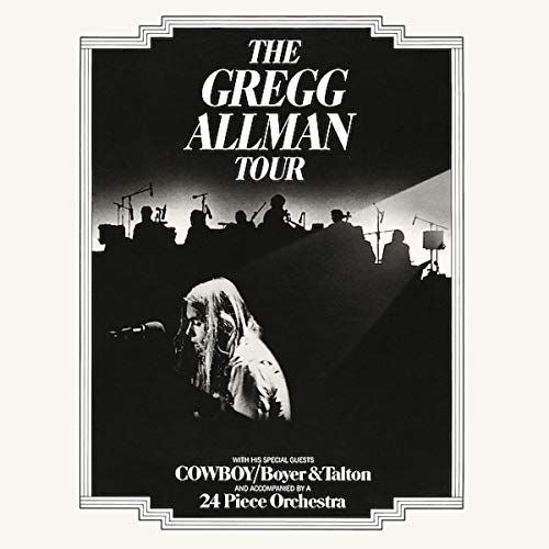 Gregg Allman Tour cover art