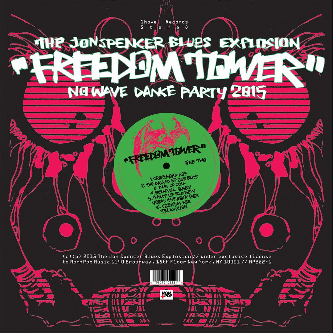 Freedom Tower: No Wave Dance Party 2015 cover art