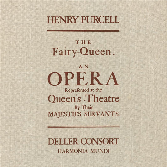 Purcell: The Fairy Queen cover art