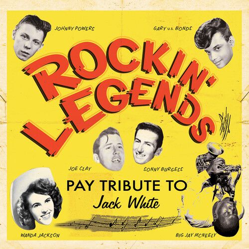 Rockin' Legends Pay Tribute To Jack White cover art