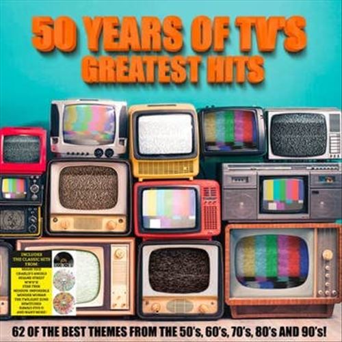 50 Years of TV's Greatest Hits [Splatter Vinyl] cover art