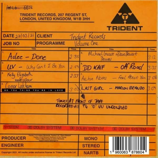 TRIDENT VOL. 1 cover art