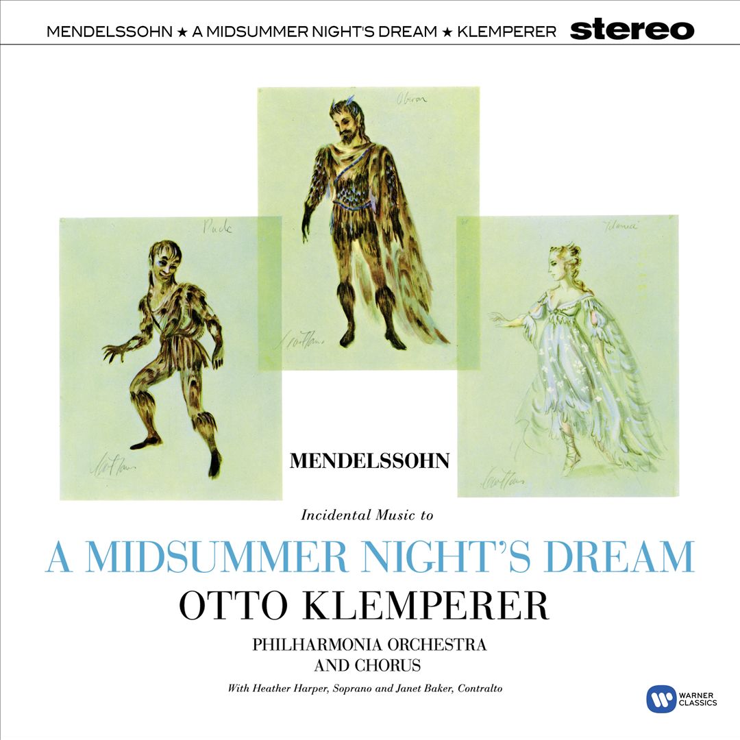 Mendelssohn: A Midsummer Night's Dream cover art