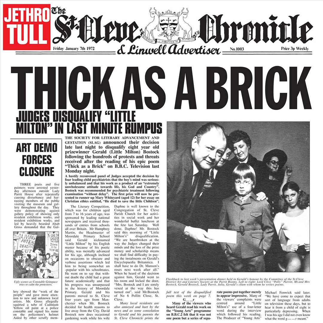Thick as a Brick [LP] cover art