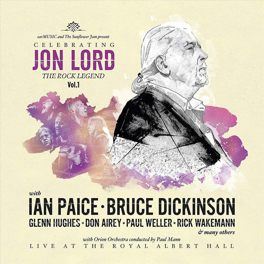 Celebrating Jon Lord: The Rock Legend, Vol. 1 cover art