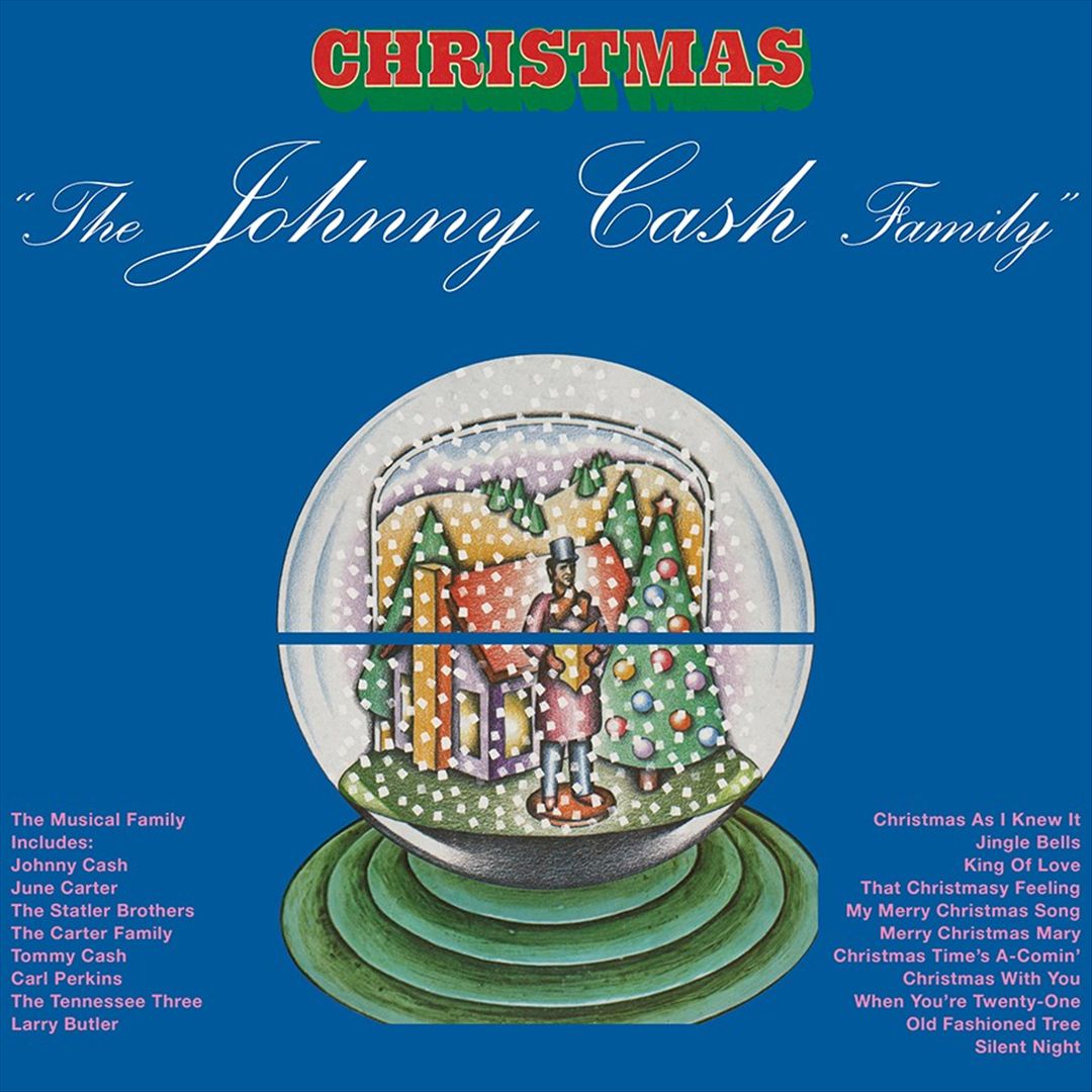 Johnny Cash Family Christmas cover art