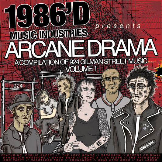 Arcane Drama: A Compilation of 924 Gilman Music, Vol. 1 cover art